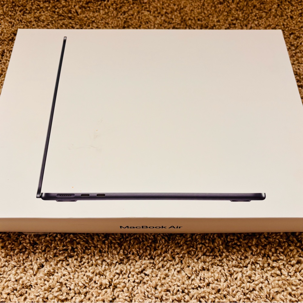 *BOX ONLY* Apple MacBook Air 13 Inch M3 Chip 2024 EMPTY BOX